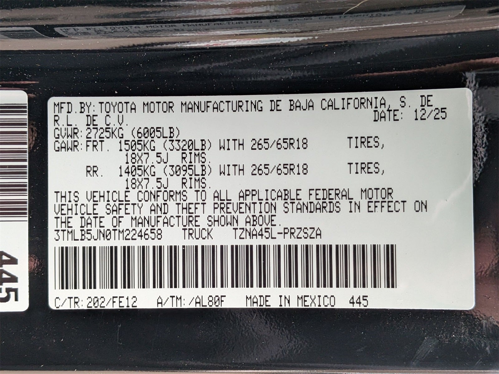 2026 Toyota Tacoma TRD Sport