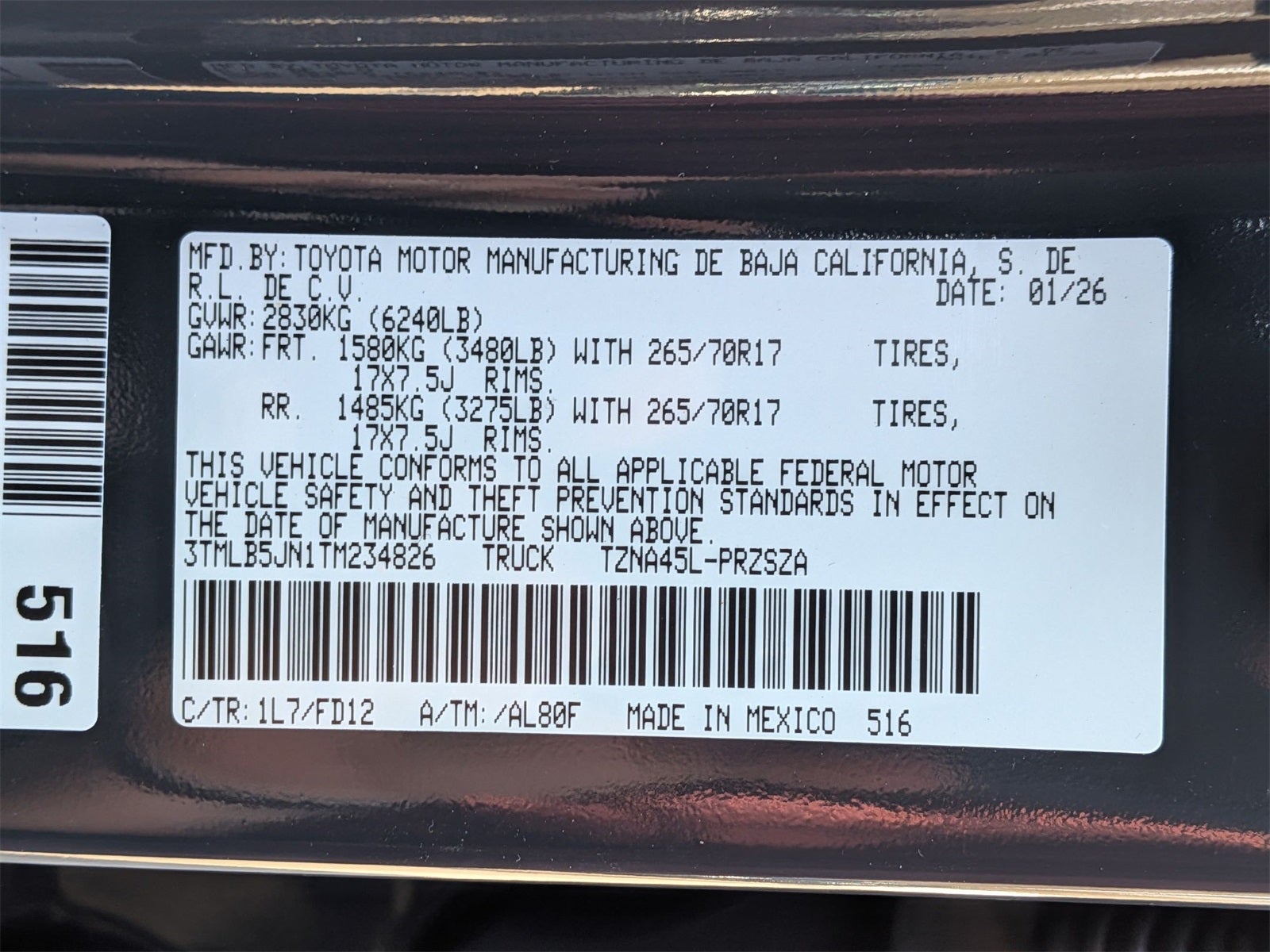 2026 Toyota Tacoma TRD Off-Road