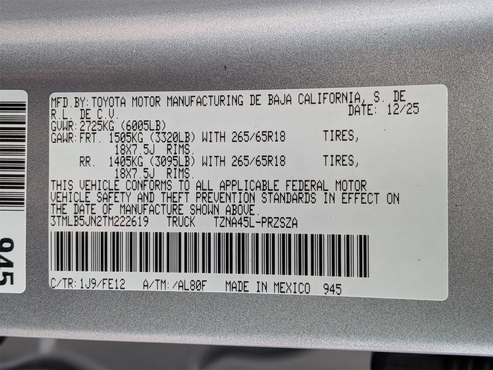 2026 Toyota Tacoma TRD Sport