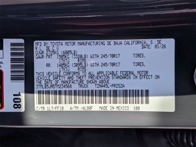 2026 Toyota Tacoma SR5