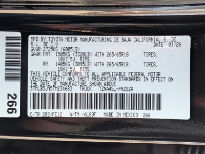 2026 Toyota Tacoma TRD Sport