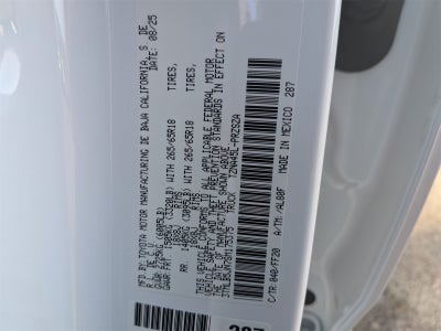 2025 Toyota Tacoma SR5