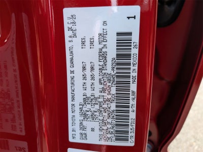 2025 Toyota Tacoma TRD Off-Road