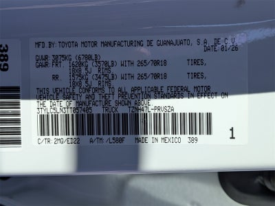 2026 Toyota Tacoma i-FORCE MAX Tacoma TRD Pro