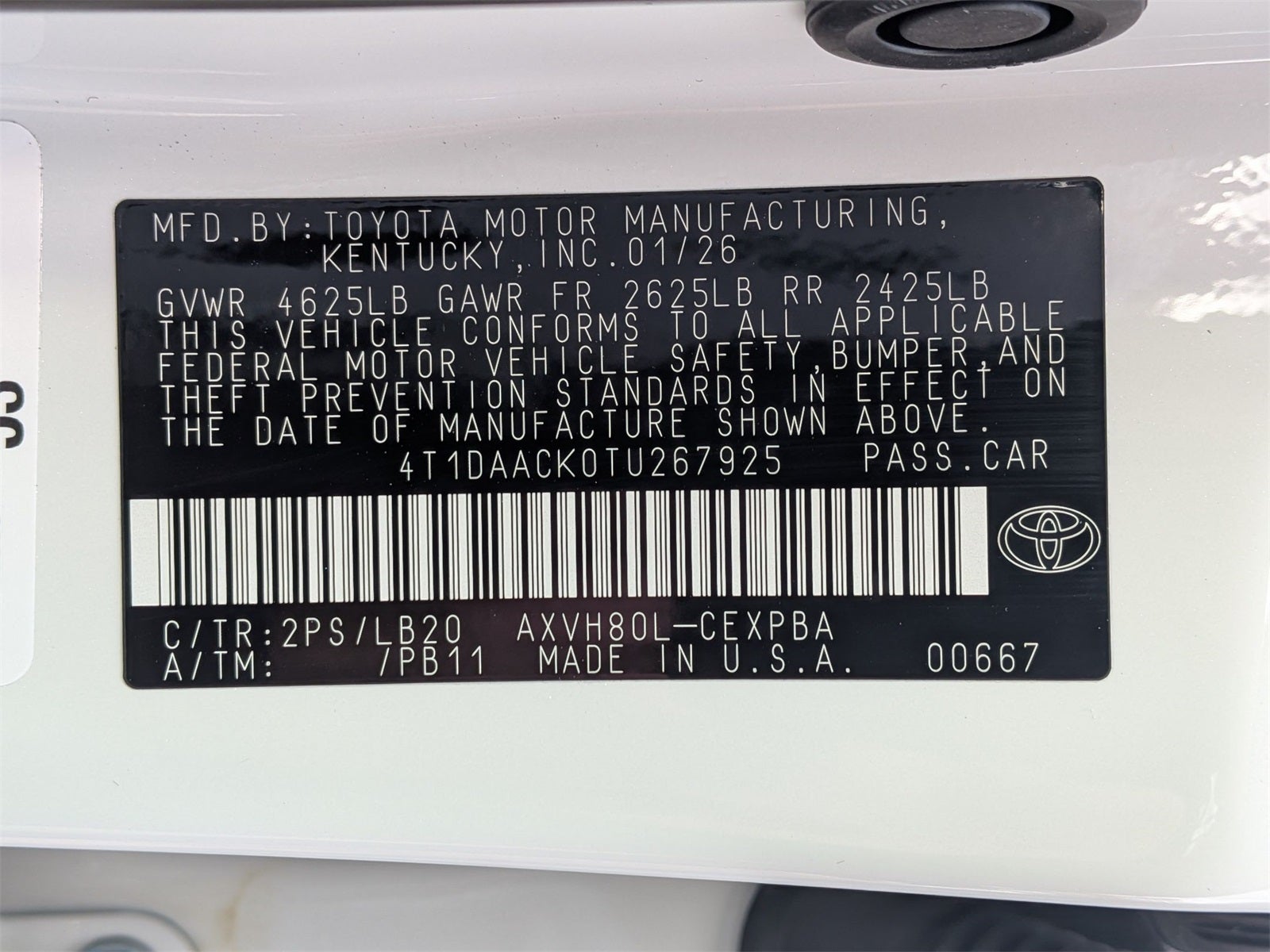 2026 Toyota Camry XSE