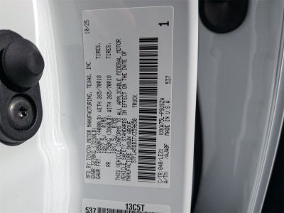 2026 Toyota Tundra SR5