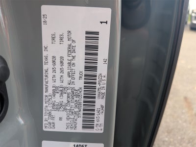 2026 Toyota Tundra Platinum