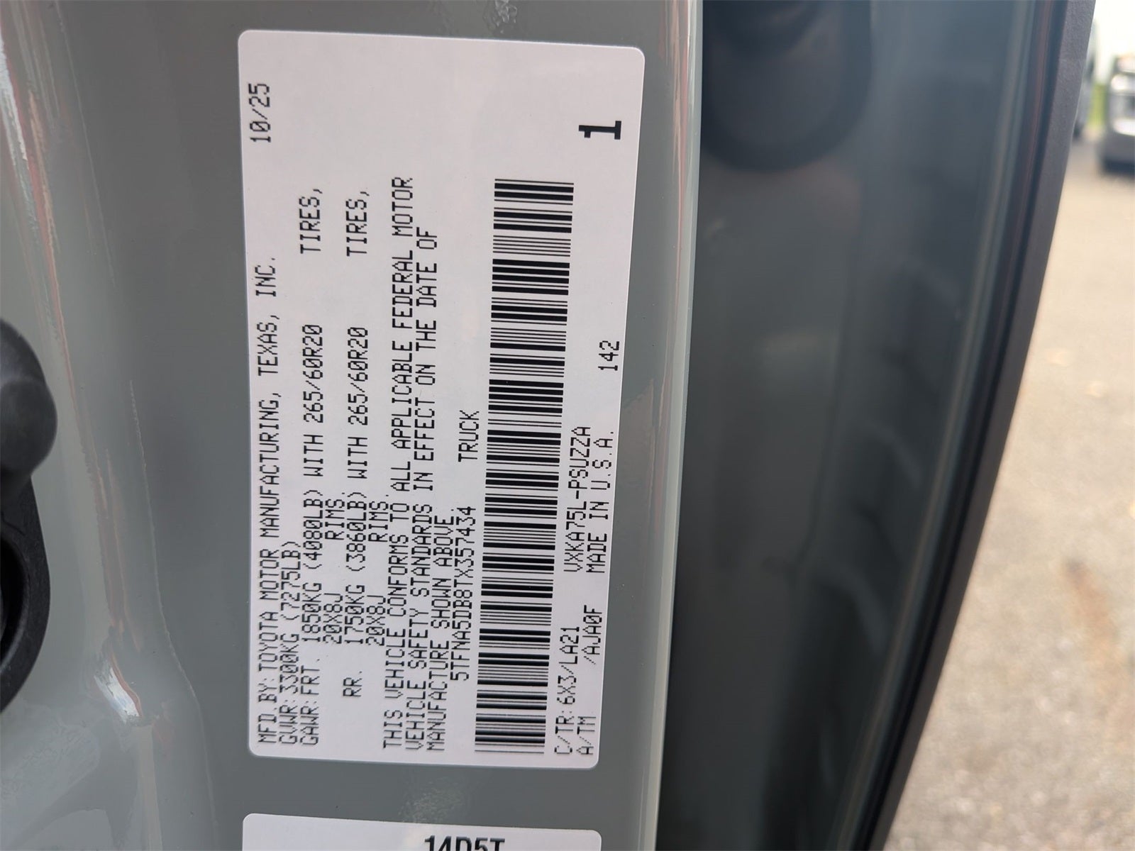 2026 Toyota Tundra Platinum