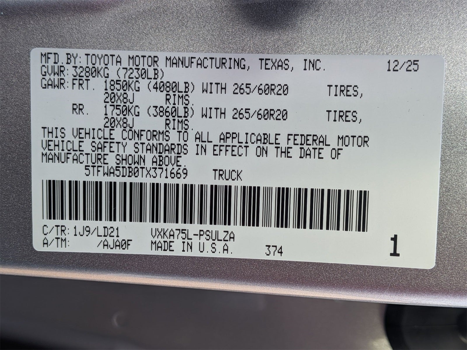 2026 Toyota Tundra Limited