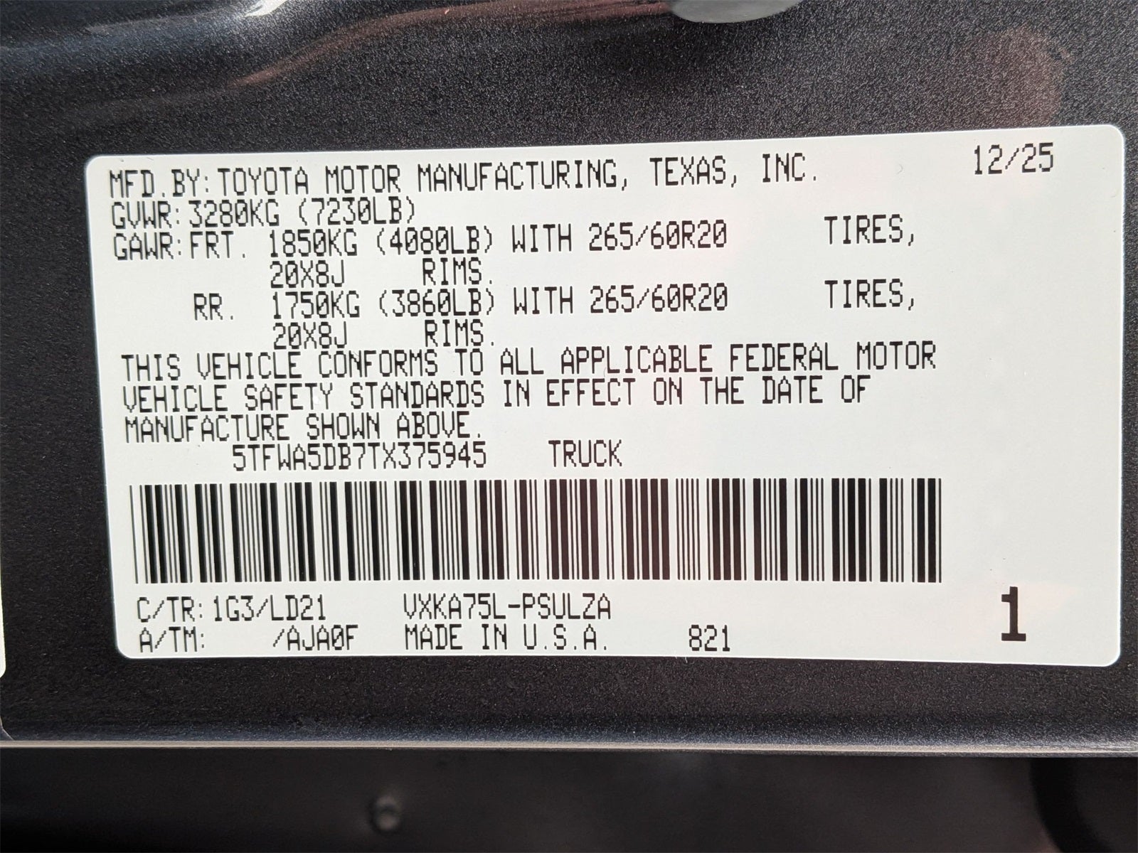 2026 Toyota Tundra Limited