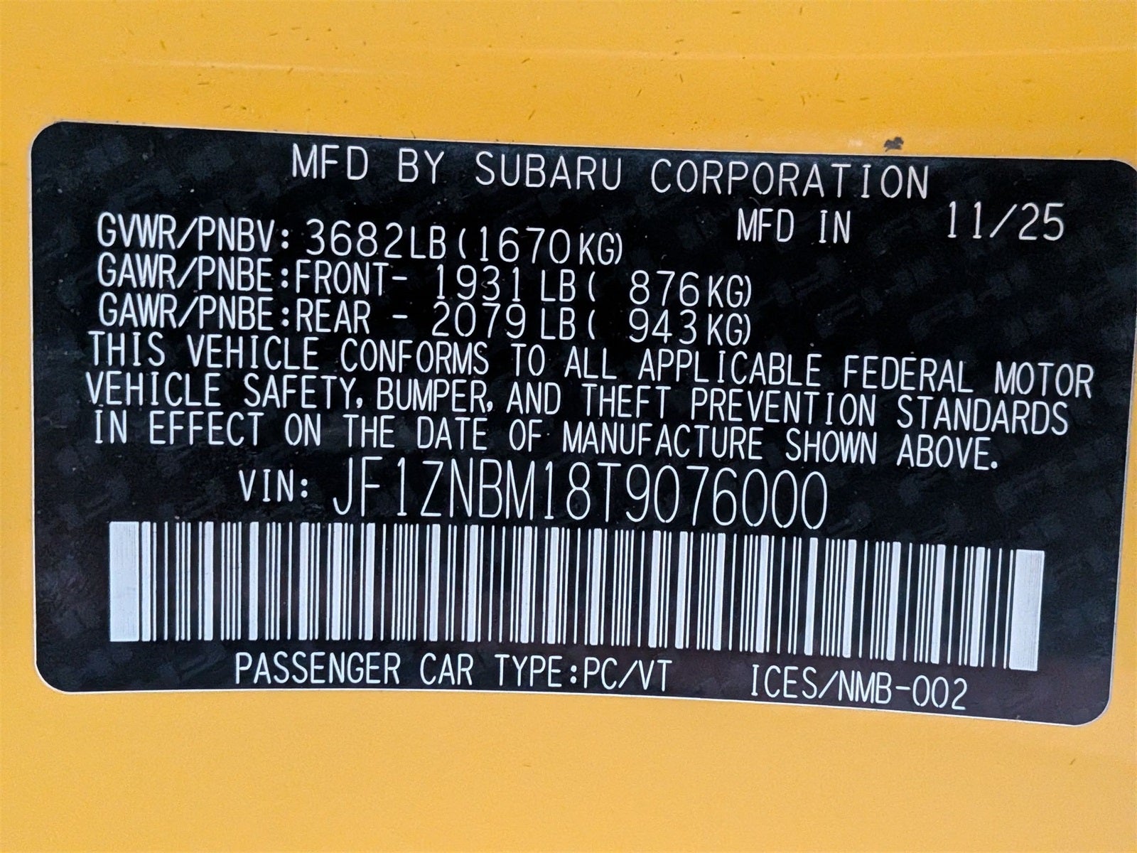 2026 Toyota GR86 Yuzu Edition