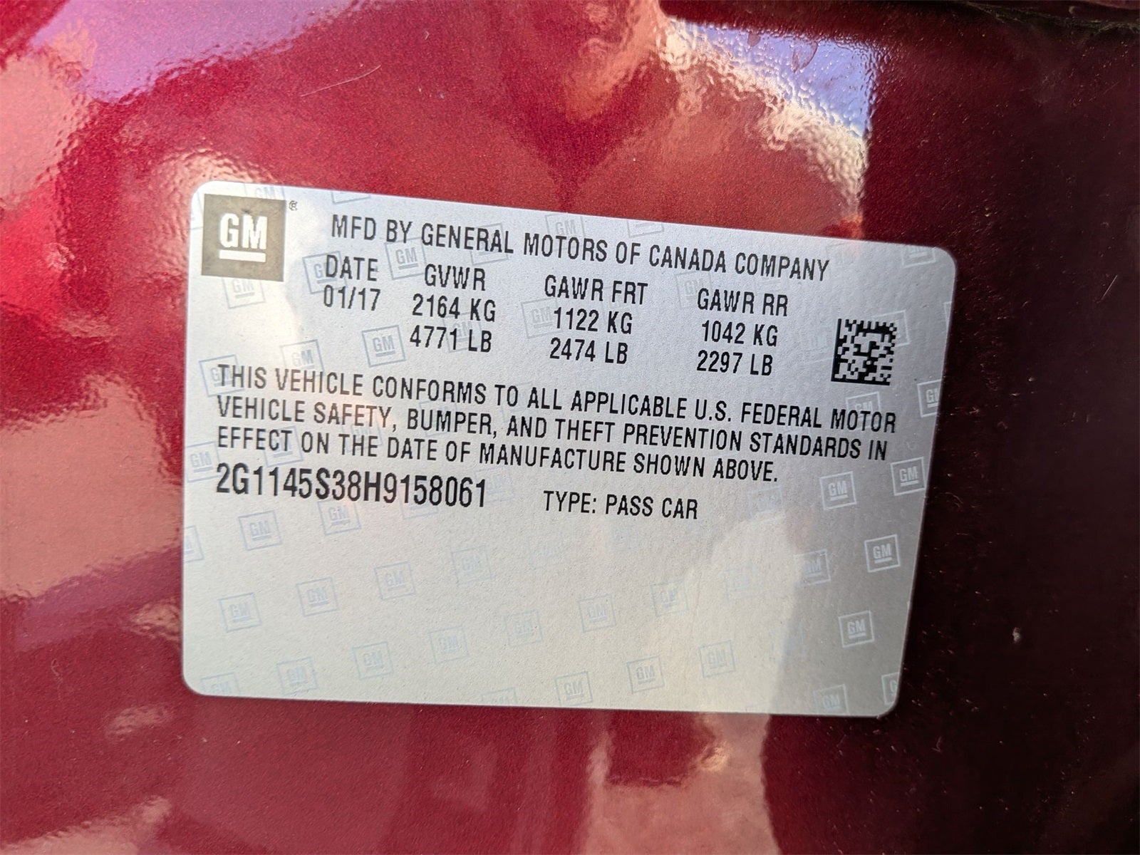 2017 Chevrolet Impala Premier 2LZ