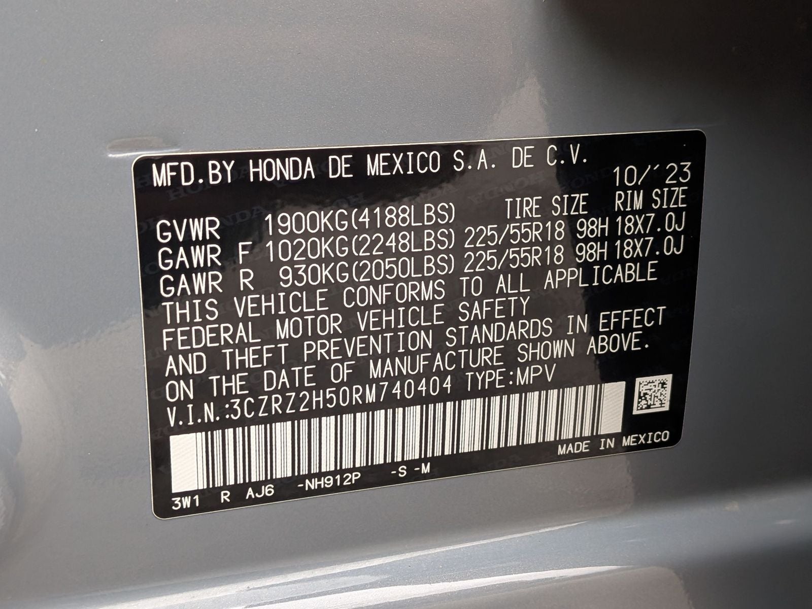 2024 Honda HR-V Sport