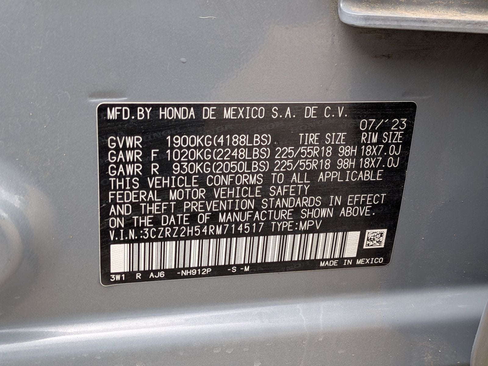 2024 Honda HR-V Sport