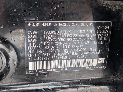 2025 Honda HR-V Sport