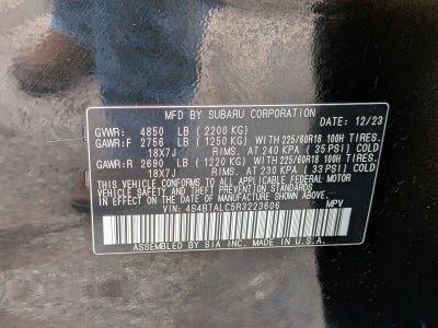 2024 Subaru Outback Onyx Edition