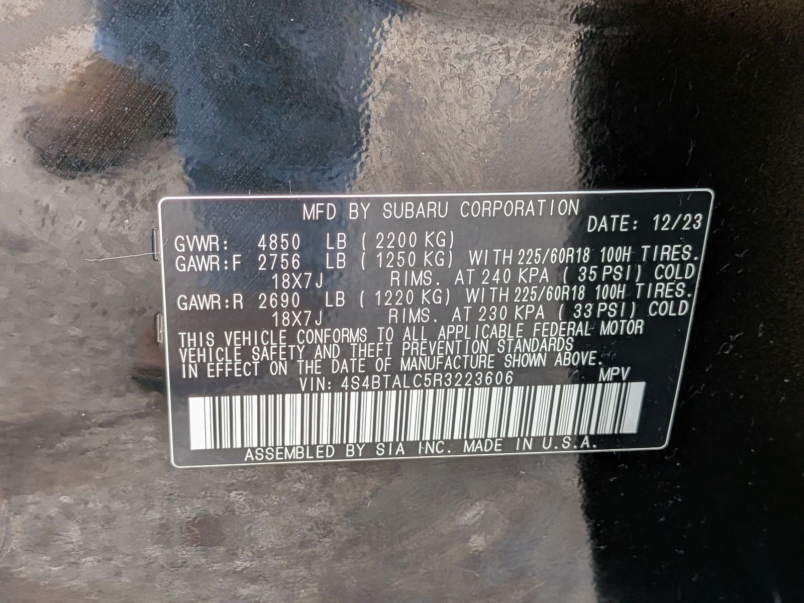 2024 Subaru Outback Onyx Edition