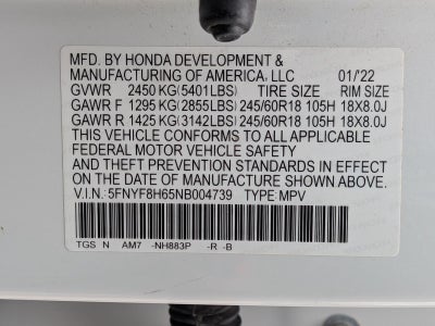 2022 Honda Passport TrailSport