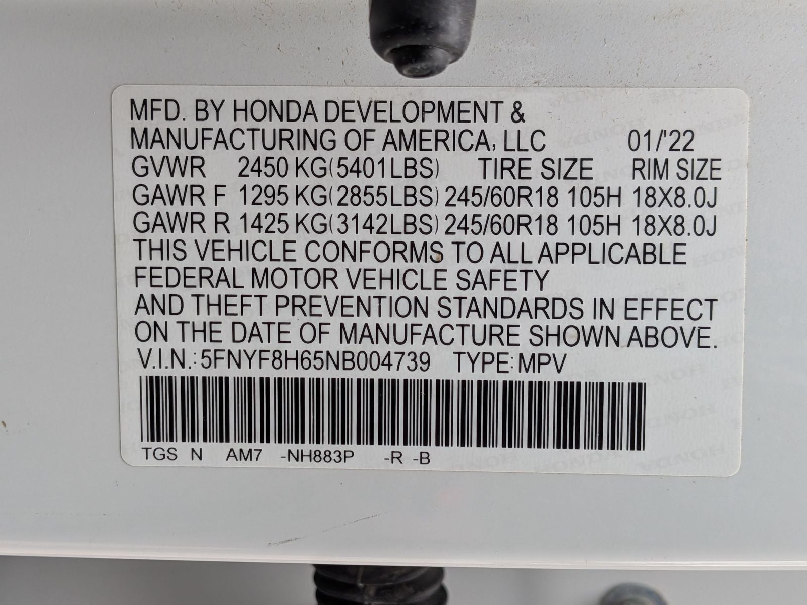 2022 Honda Passport TrailSport