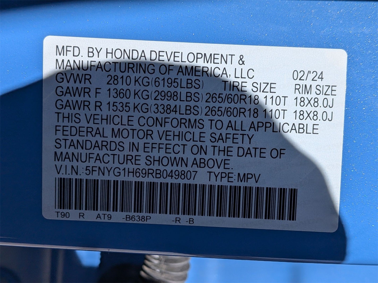 2024 Honda Pilot TrailSport