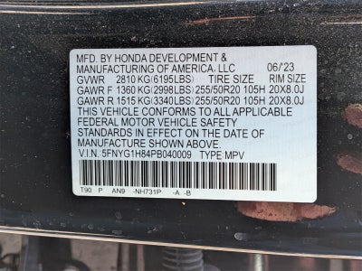 2023 Honda Pilot Elite