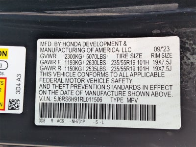 2024 Honda CR-V Hybrid Sport Touring