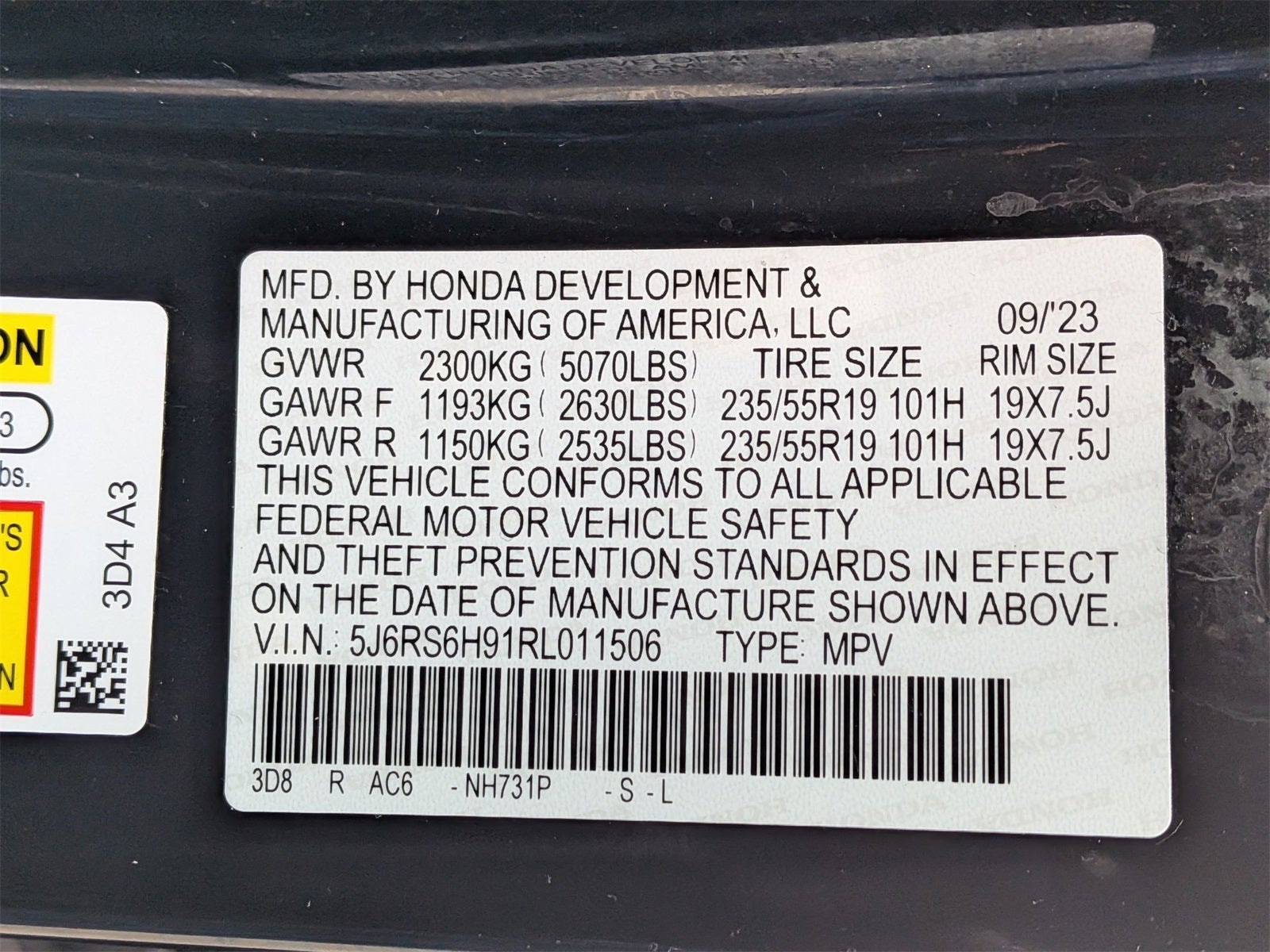 2024 Honda CR-V Hybrid Sport Touring