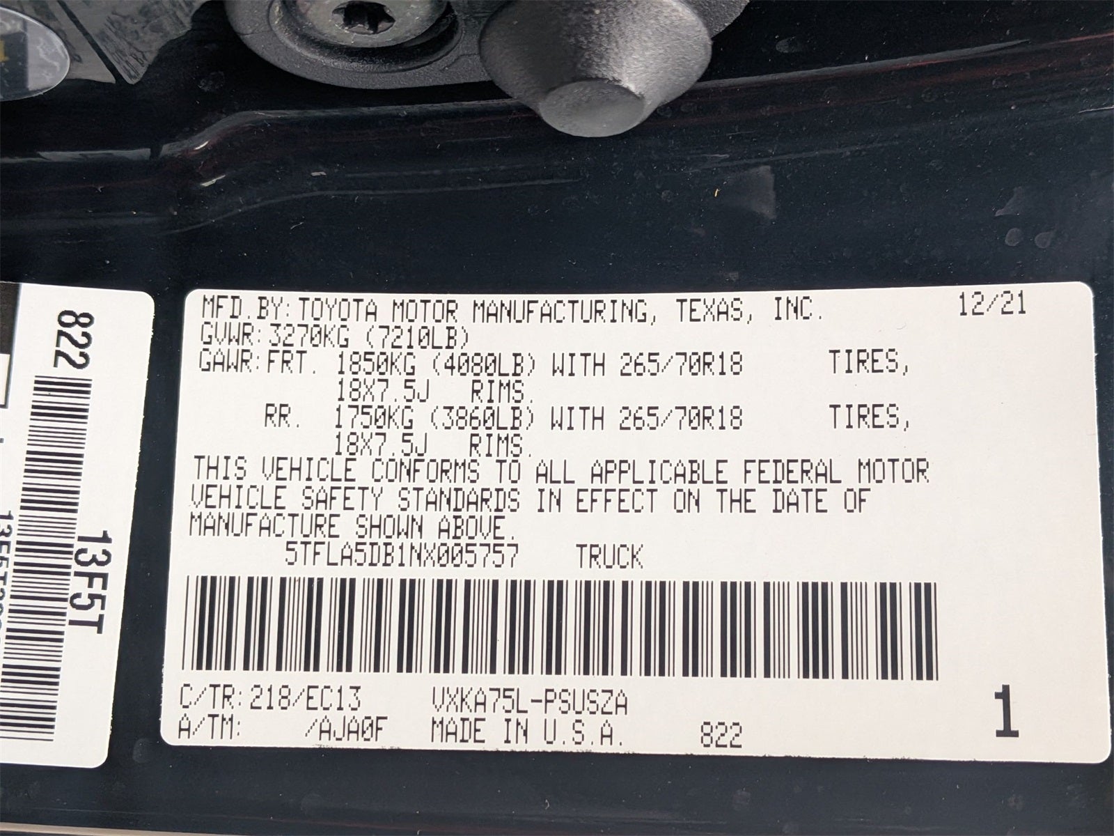 2022 Toyota Tundra SR5