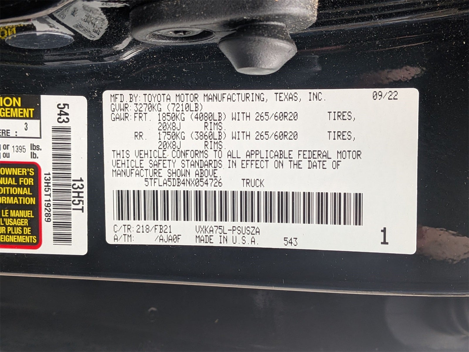 2022 Toyota Tundra SR5