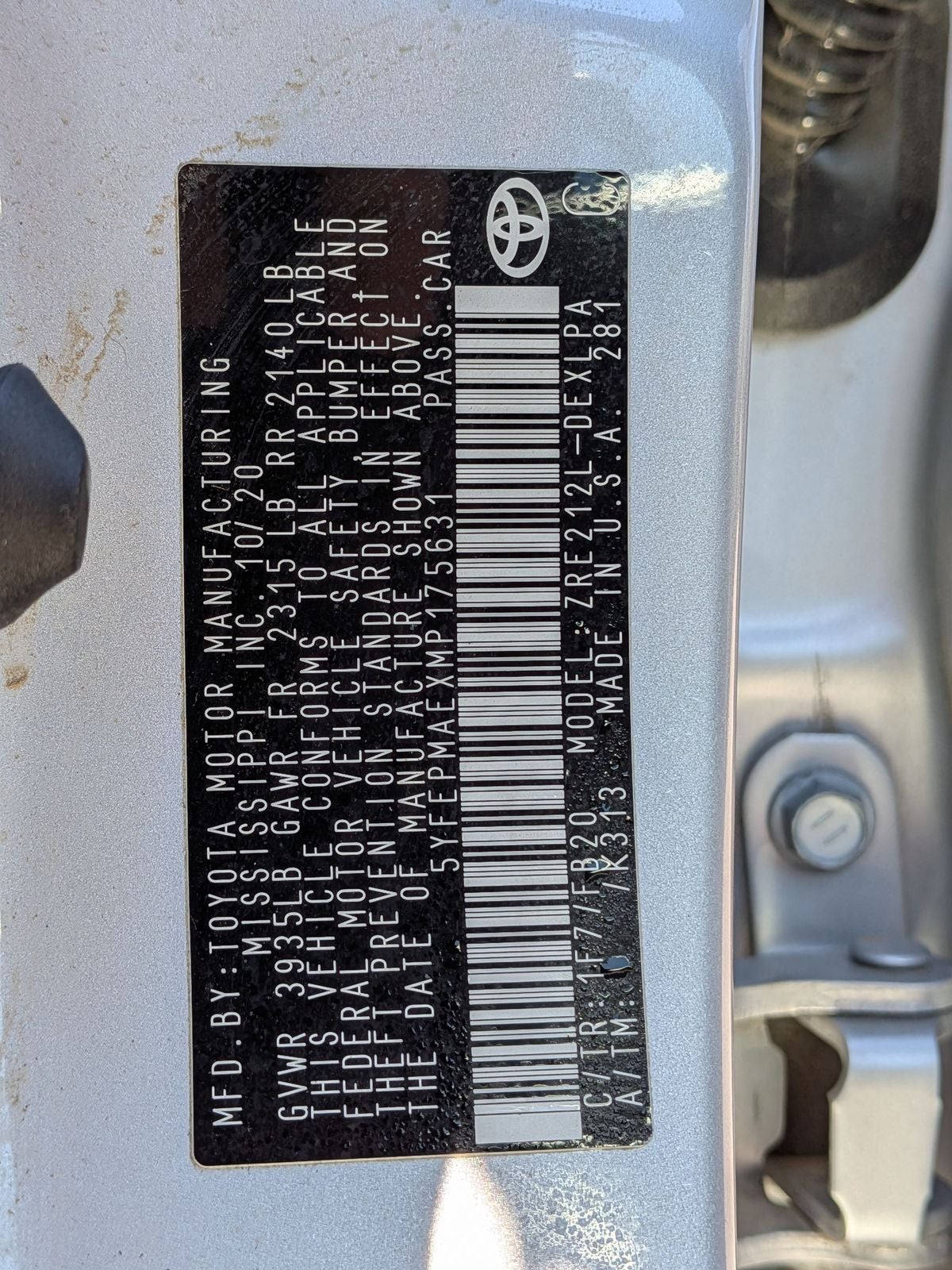 2021 Toyota Corolla LE