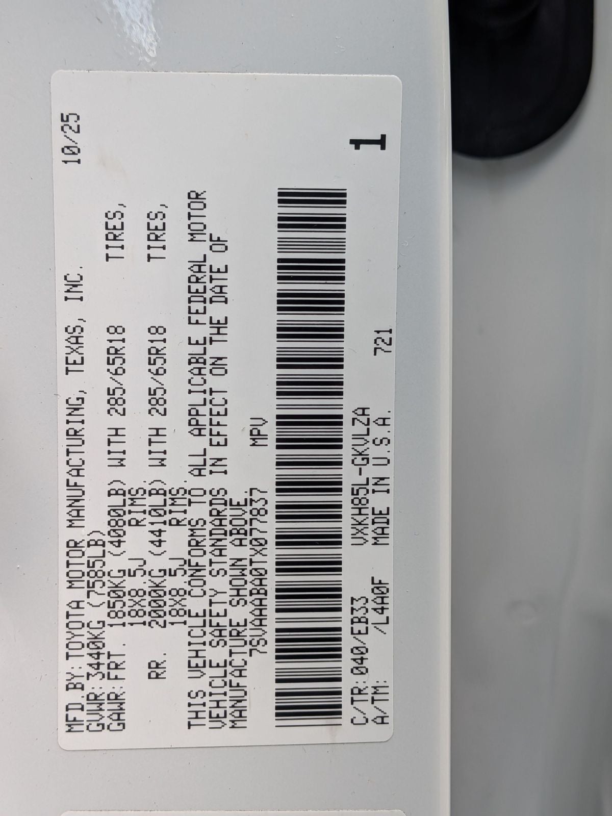 2026 Toyota Sequoia TRD Pro