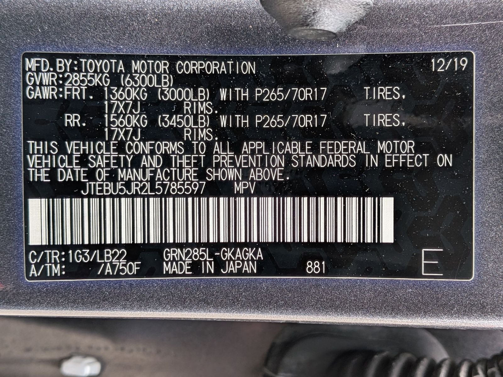 2020 Toyota 4Runner SR5 Premium