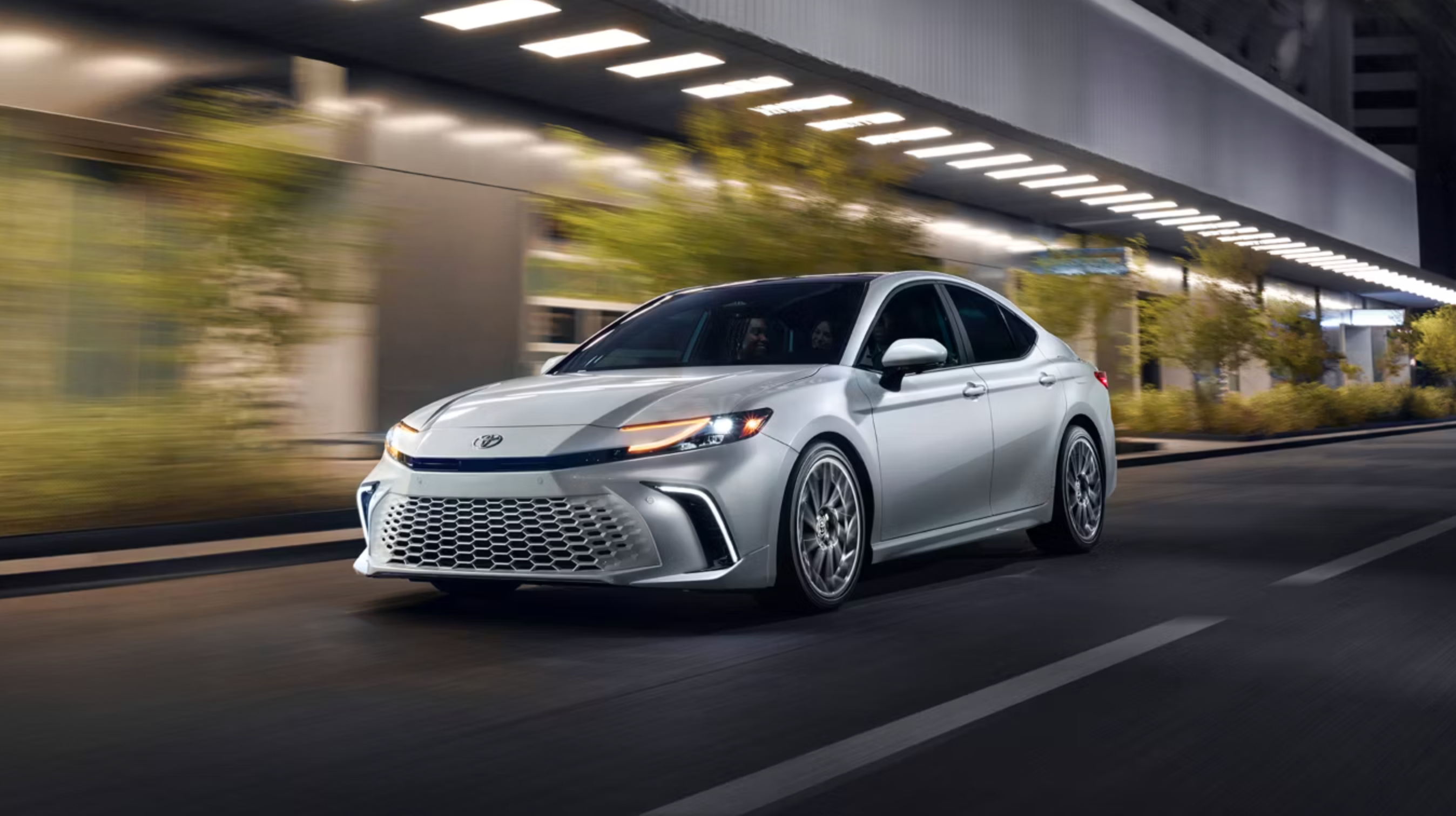 2026 Toyota Camry XSE shown in Wind Chill Pearl for sale near Cambridge