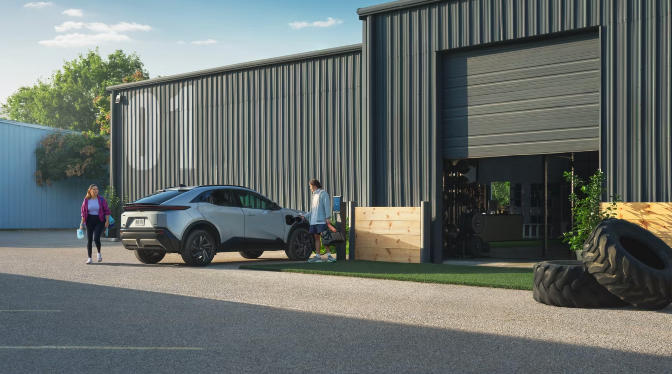 2026 Toyota C-HR charging in Zanesville