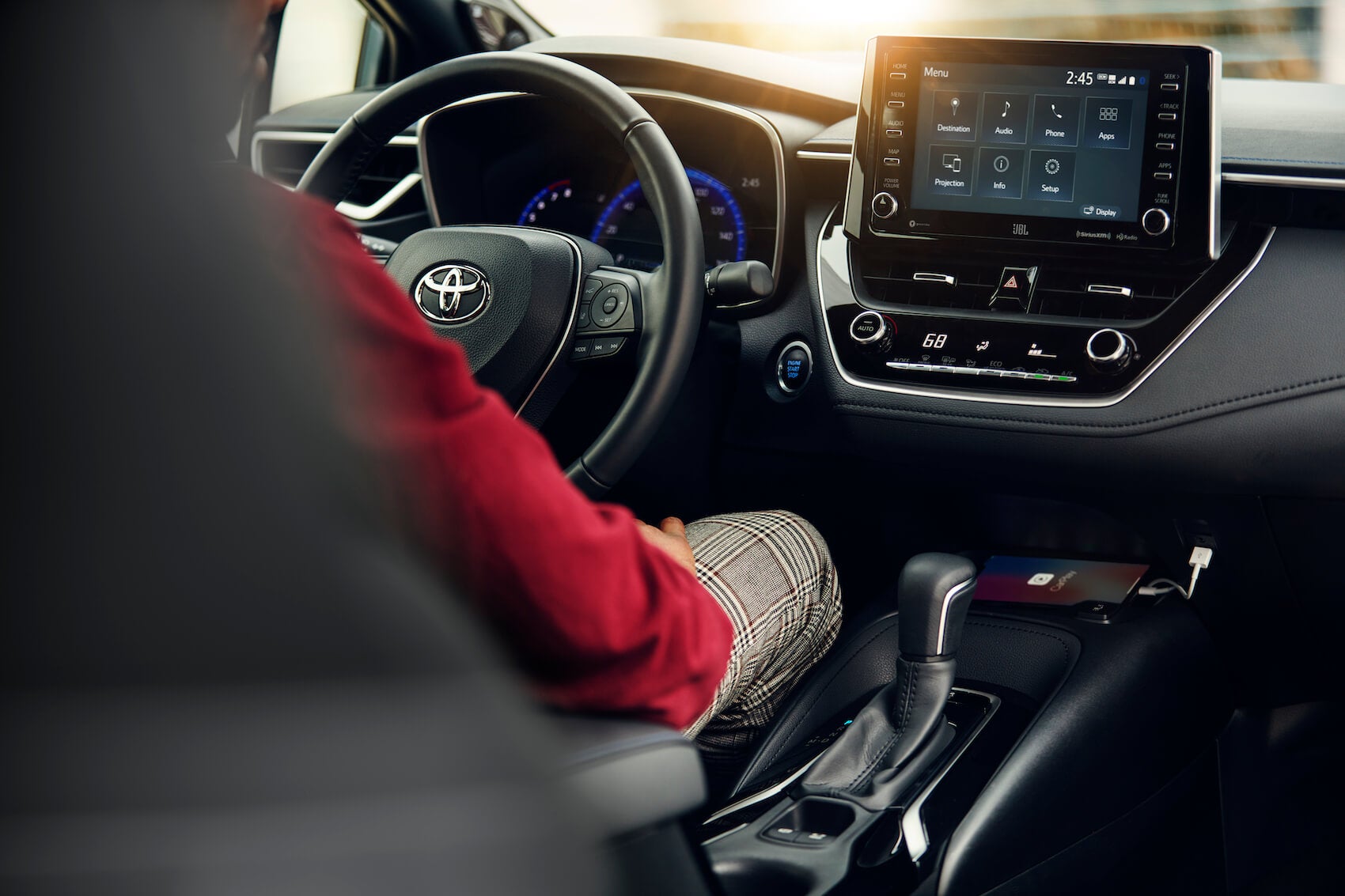 2021 Toyota Corolla interior technology