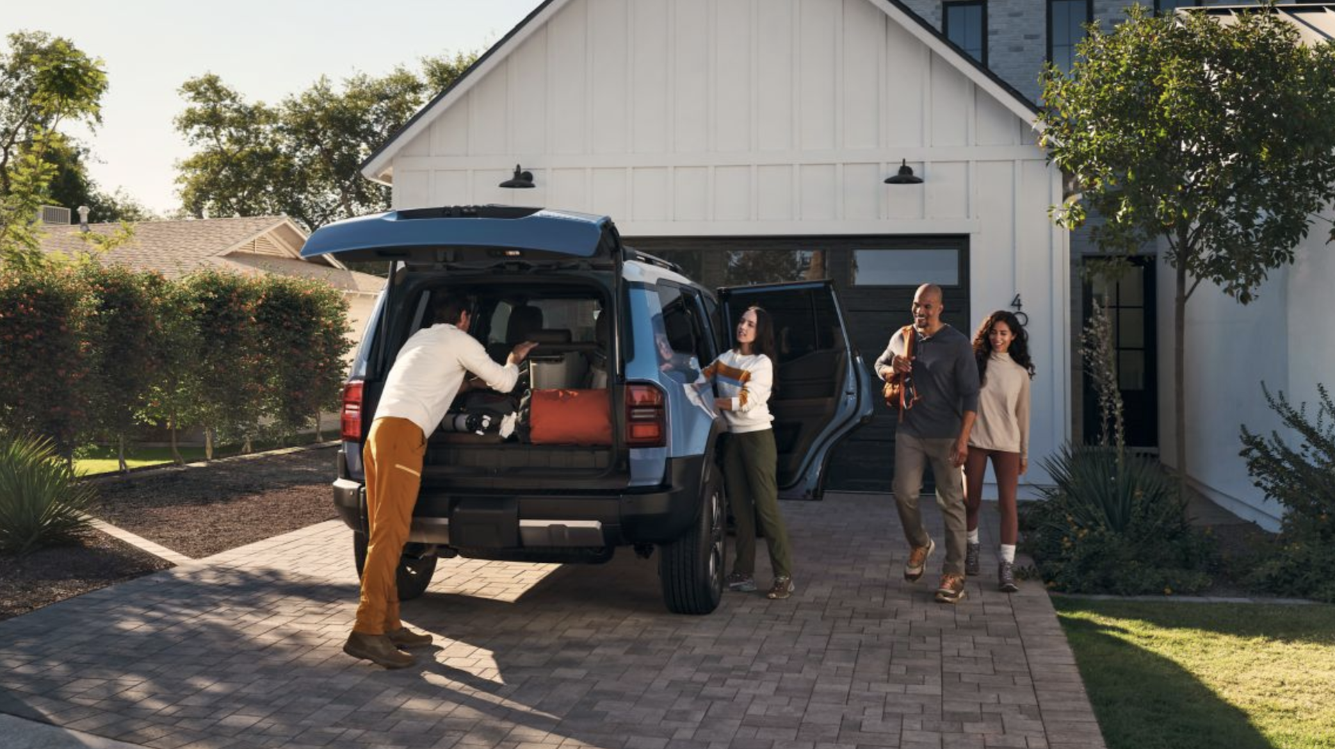 2024 Toyota Land Cruiser in Heritage Blue with Grayscape roof near Zanesville
