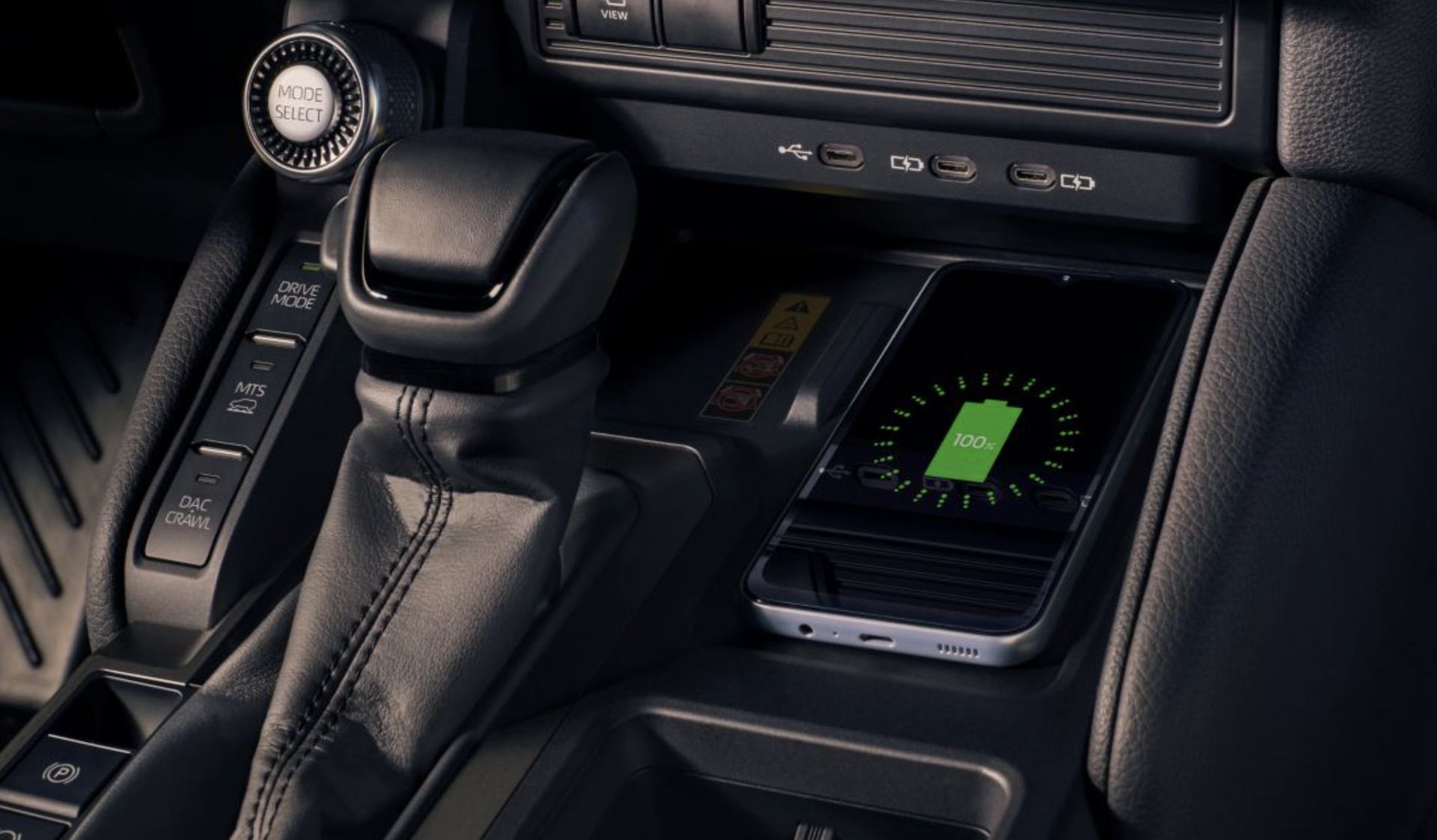 2024 Toyota Land Cruiser with Available Qi-compatible wireless charging near Newark