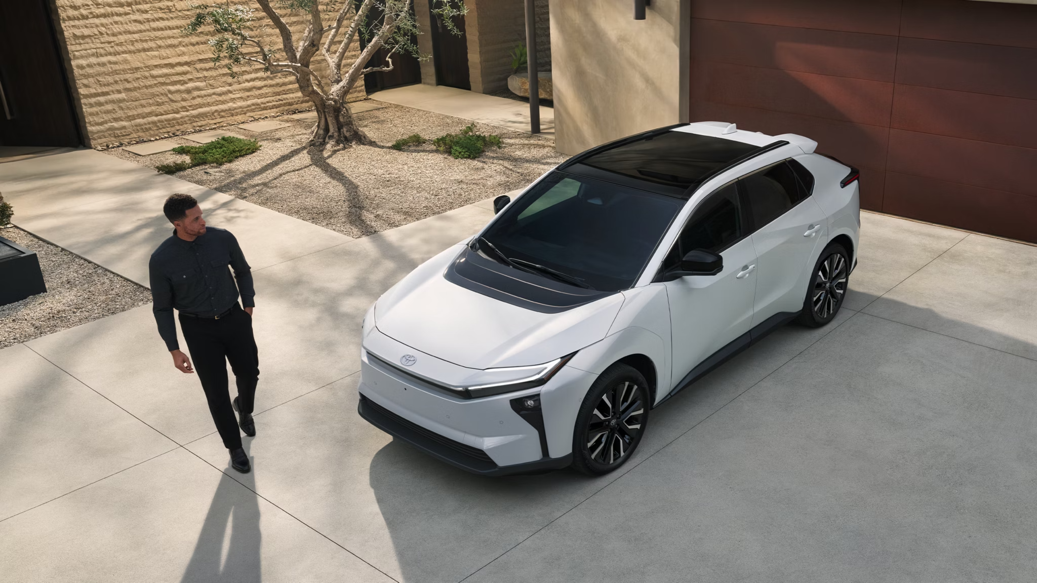 New white 2026 Toyota bZ near Newark, OH