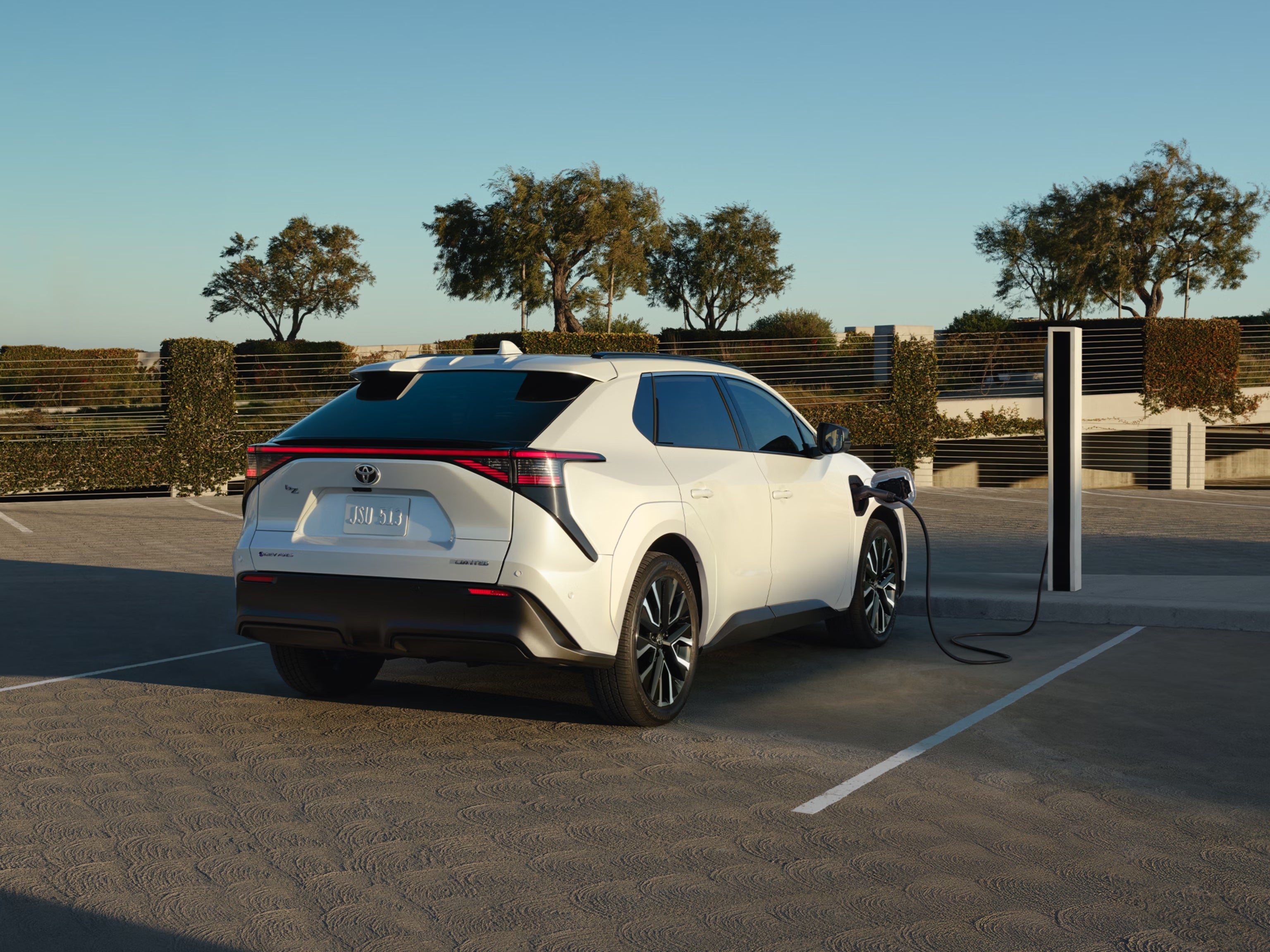 New white 2026 Toyota bZ in Zanesville, OH