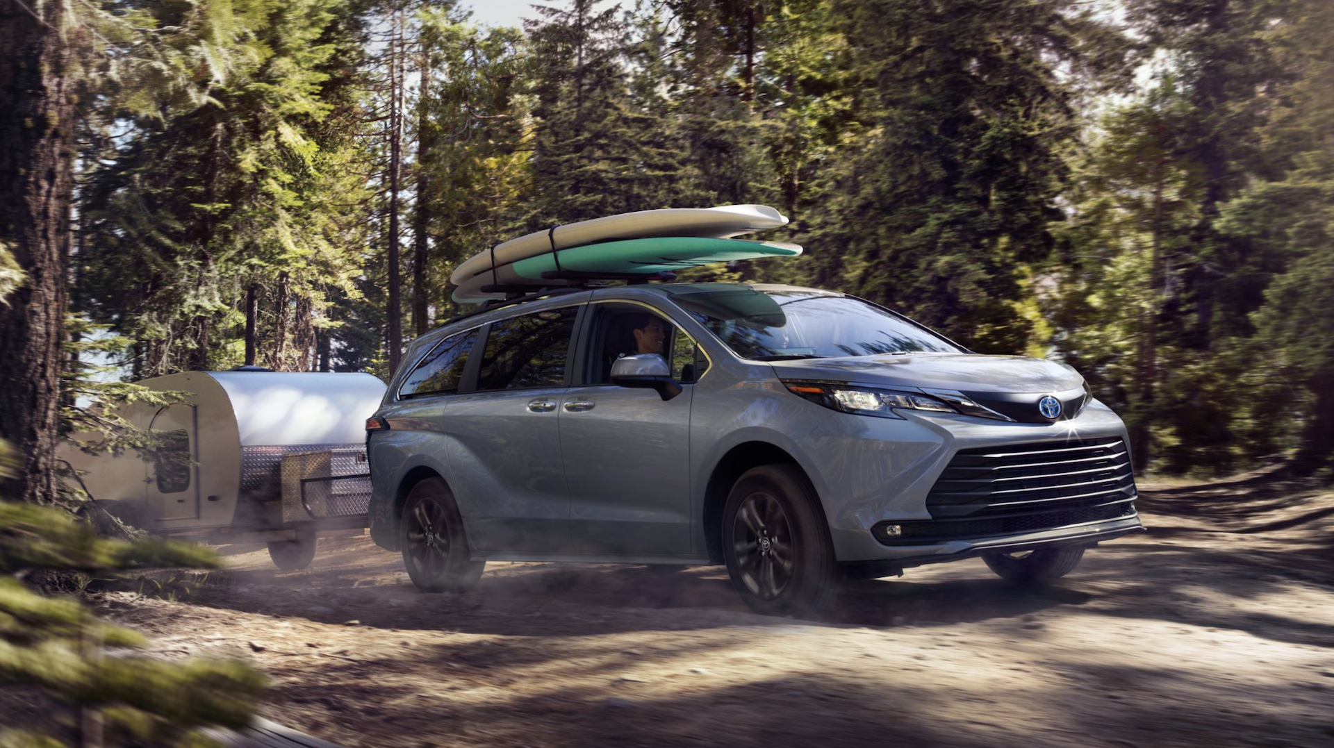 2024 Toyota Sienna Woodland Edition shown in Cement near Cambridge