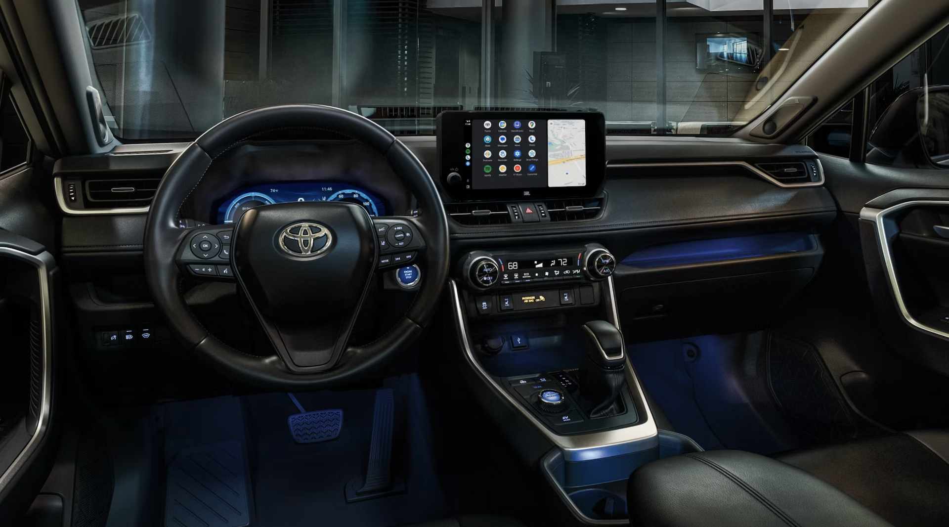 New 2025 Toyota RAV4 Interior Technology Features Near Me in Zanesville, OH