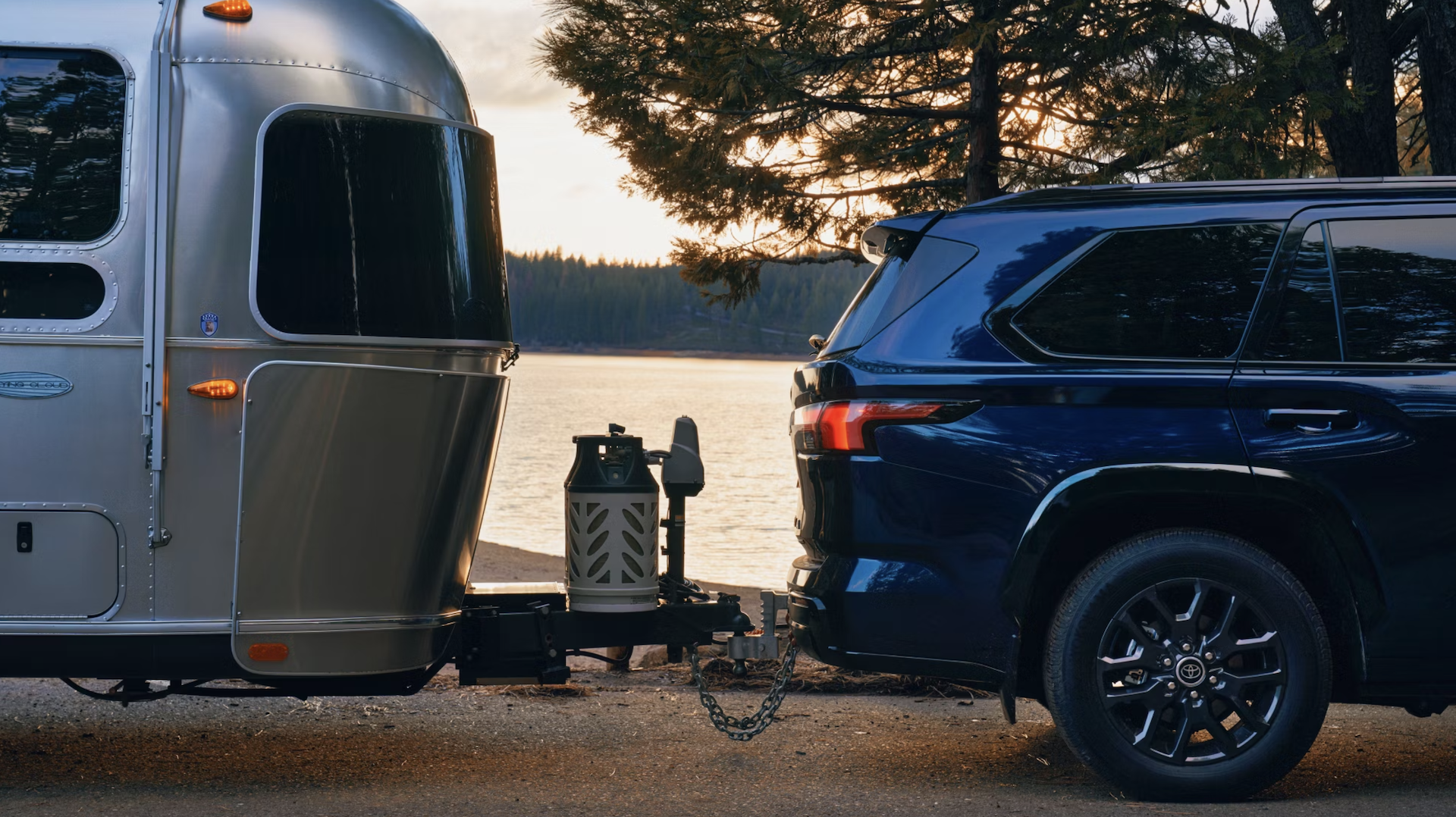 2025 Toyota Sequoia Rear Exterior Towing Camper - Nearby Cambridge