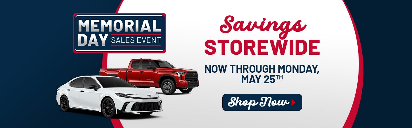 Memorial Day sales event in Zanesville, OH