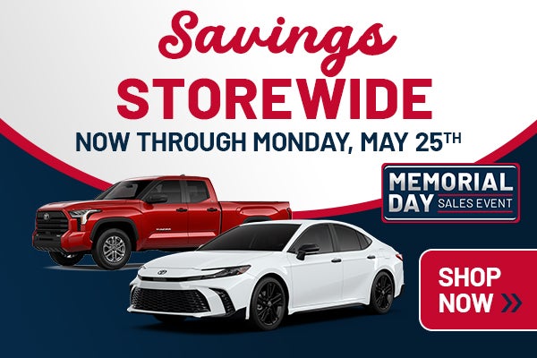 Memorial Day sales event in Zanesville, OH
