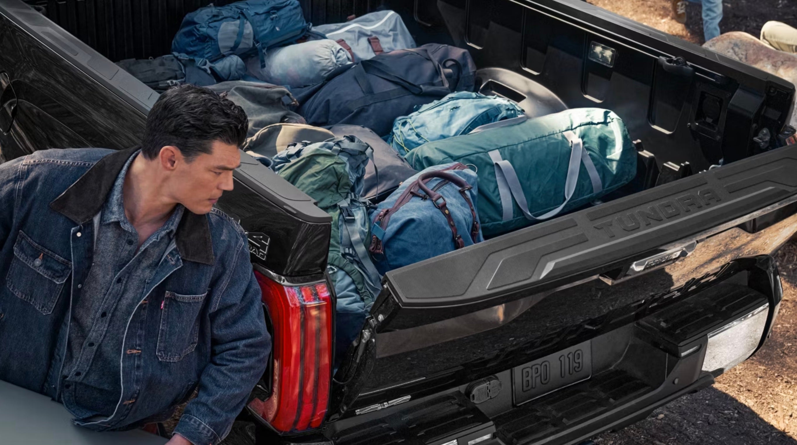 2026 Toyota Tundra 1794 Edition CrewMax with TRD Off-Road Package shown in Midnight Black Metallic for sale near Newark