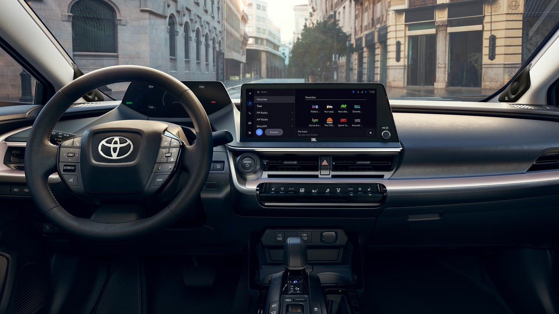 Dashboard of 2027 Toyota Prius in Zanesville, OH