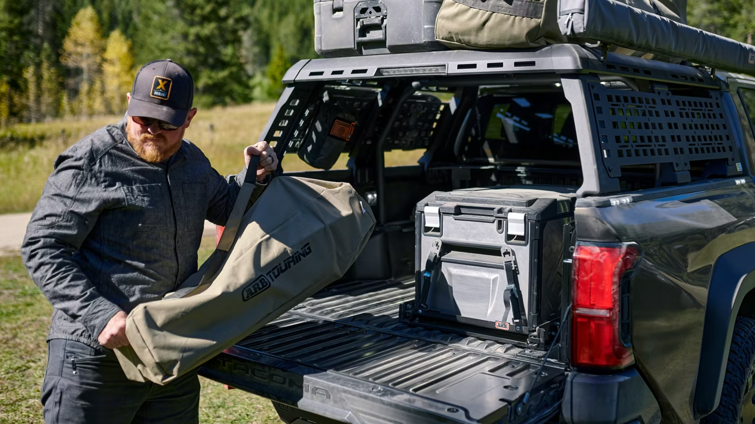 2025 Toyota Tacoma Trailhunter in Bronze Oxide with available ARB® bed rack accessory for sale near Newark