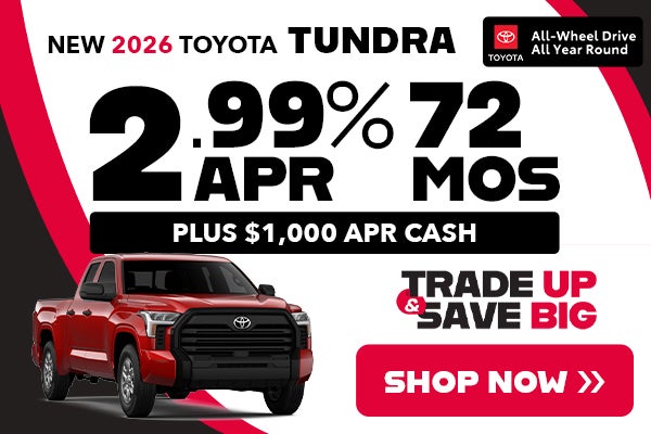 2026 Toyota Tundra Offers in Zanesville, OH