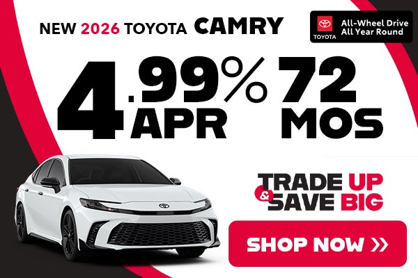 2026 Toyota Camry offers in Zanesville, OH