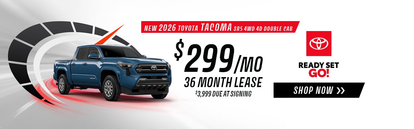 New 2026 Toyota Tacoma SR5 offers in Zanesville